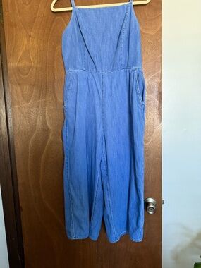 Denim romper